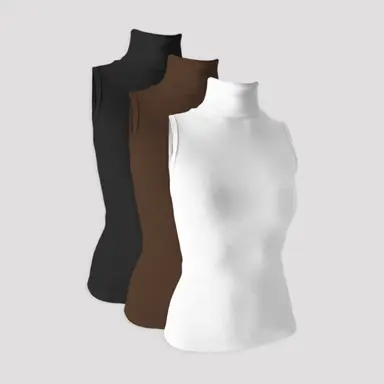 تاپ یقه اسکی diana