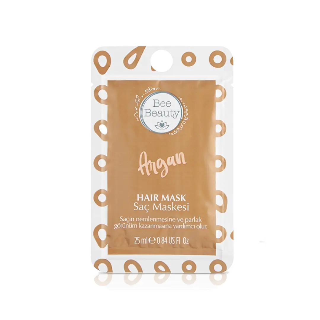 ماسک مو آرگان Bee Beauty حجم 25 میل