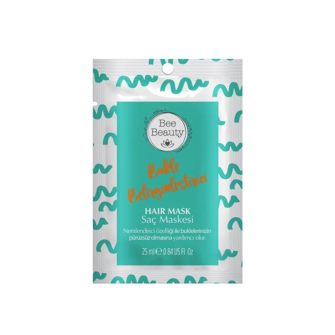 ماسک مو Bee Beauty مدل تقویت‌کننده فر (Bukle) حجم 25 میل